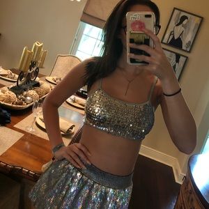 Sequin bralette